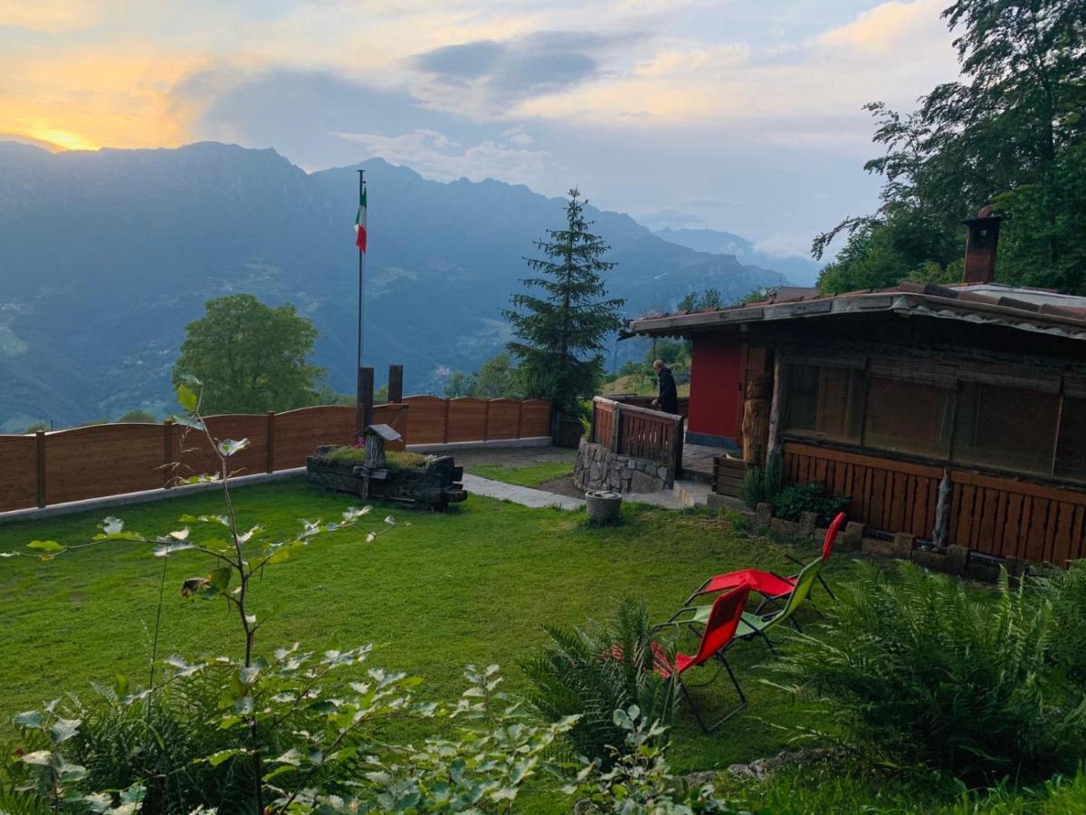 Dossena Splendido Chalet Di Montagna Immerso Nella Natura Madonna della Costa 外观 照片